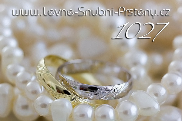 Snubní prsteny 1027b