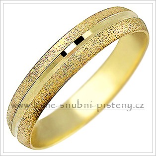 Snubní prsteny LSP 1036 žluté zlato