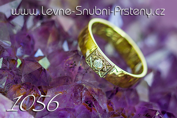 Snubní prsteny LSP 1056 kombinované zlato