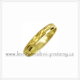 Snubní prsteny LSP 1110 žluté zlato