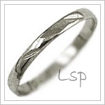 Snubní prsteny LSP 1117b bílé zlato