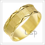 Snubní prsteny LSP 1148 žluté zlato