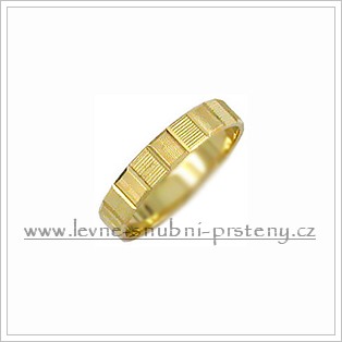 Snubní prsteny LSP 1416 žluté zlato