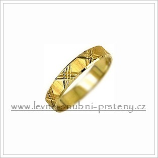 Snubní prsteny LSP 1422 žluté zlato