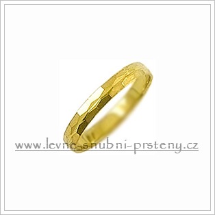 Snubní prsteny LSP 1446 žluté zlato