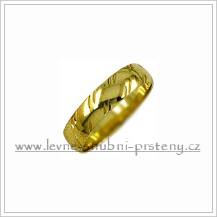Snubní prsteny LSP 1570 žluté zlato