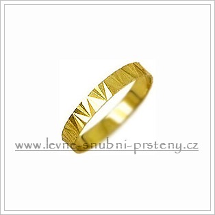 Snubní prsteny LSP 1628 žluté zlato