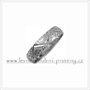 Snubní prsteny LSP 1754b bílé zlato