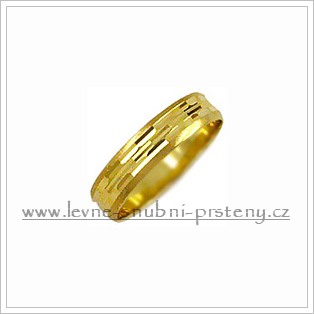 Snubní prsteny LSP 1826 žluté zlato