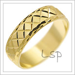Snubní prsteny LSP 1869 žluté zlato