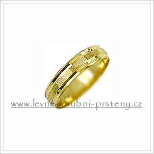 Snubní prsteny LSP 1897 žluté zlato