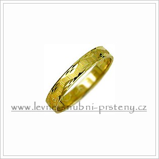Snubní prsteny LSP 1953 žluté zlato