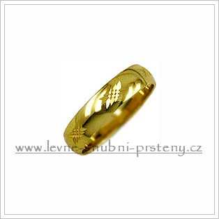 Snubní prsteny LSP 1961 žluté zlato