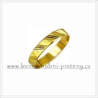 Snubní prsteny LSP 1965 žluté zlato