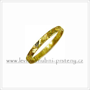 Snubní prsteny LSP 1991 žluté zlato