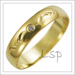 Snubní prsteny LSP 2652