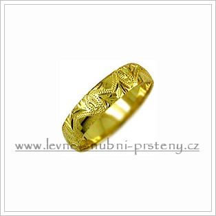 Snubní prsteny LSP 2742 žluté zlato