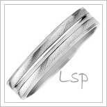 Snubní prsteny LSP 2757, zlato 585/1000