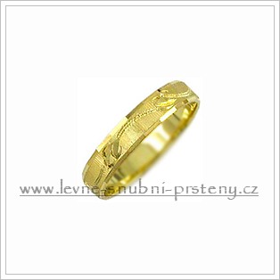 Snubní prsteny LSP 2839 žluté zlato