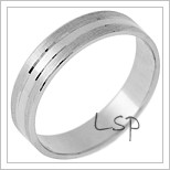 Snubní prsteny LSP 3020 - bílé zlato