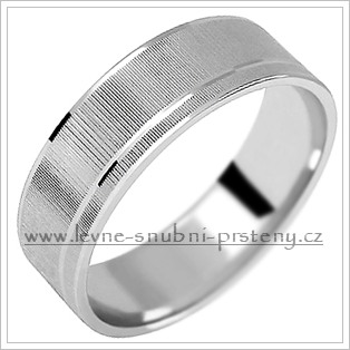 Snubní prsteny LSP 3092b bílé zlato